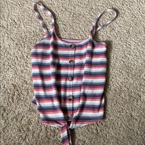 AEO Button up Knot Tank
